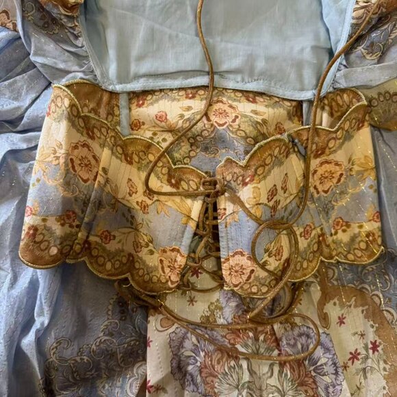 Zimmermann Tiered Camisole Dress Size 1 – Gorgeous Fabric, Tried On - Picture 13 of 17